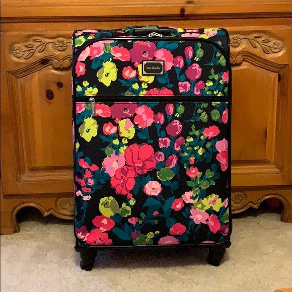 Vera Bradley Handbags - Hilo Meadow 27” Spinner Rolling Luggage